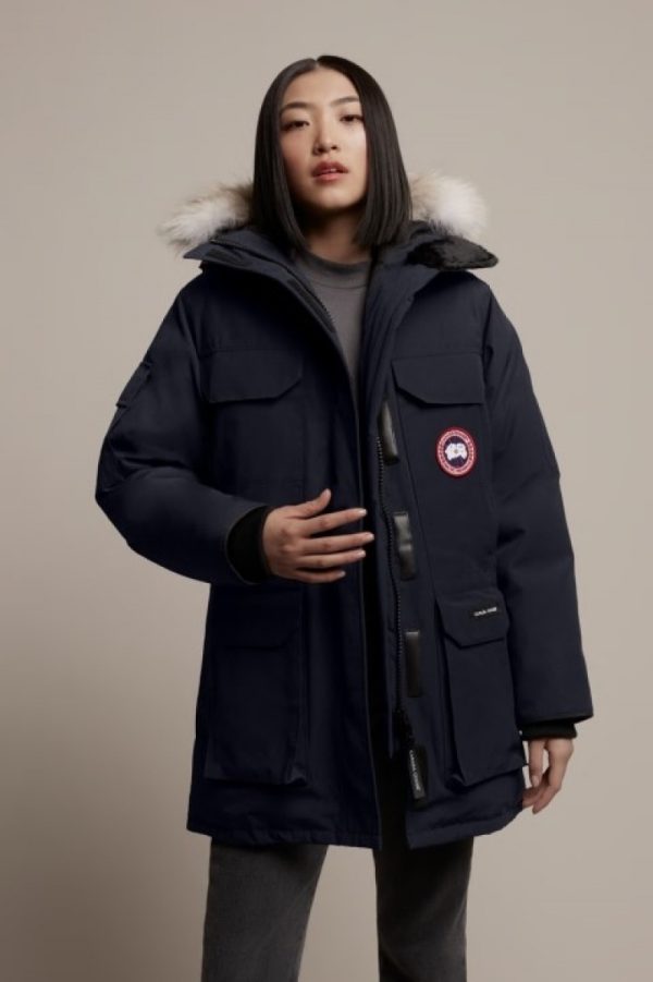 Parka Canada Goose Expedition Femme Bleu Marine