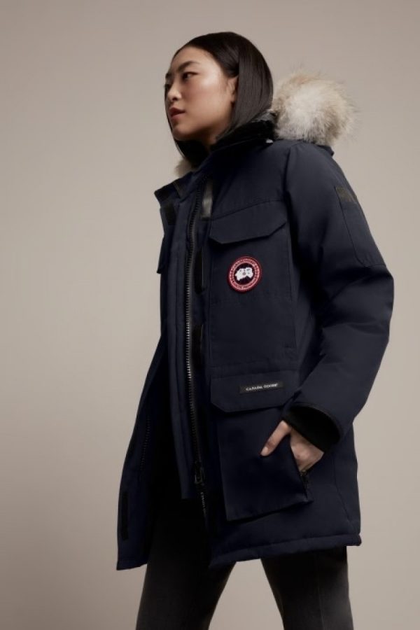 Parka Canada Goose Expedition Femme Bleu Marine