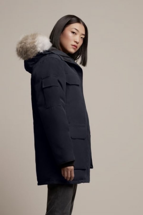 Parka Canada Goose Expedition Femme Bleu Marine