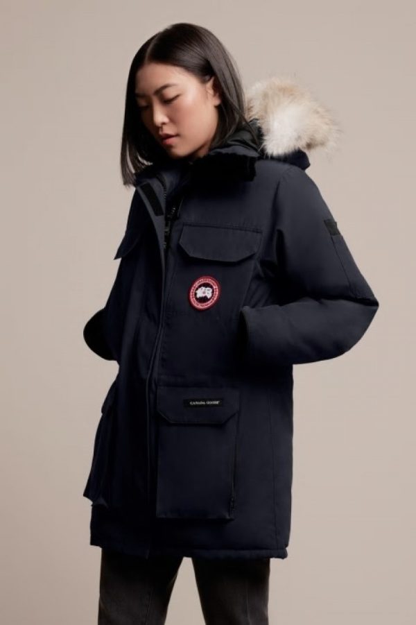 Parka Canada Goose Expedition Femme Bleu Marine