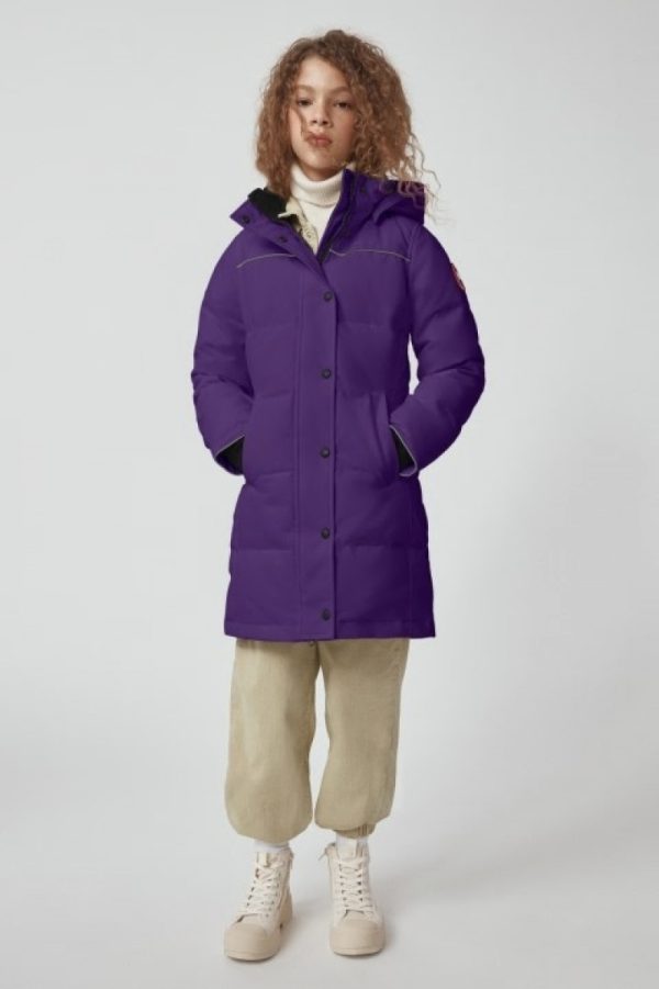 Parka Canada Goose Juniper Enfant Bleu Marine