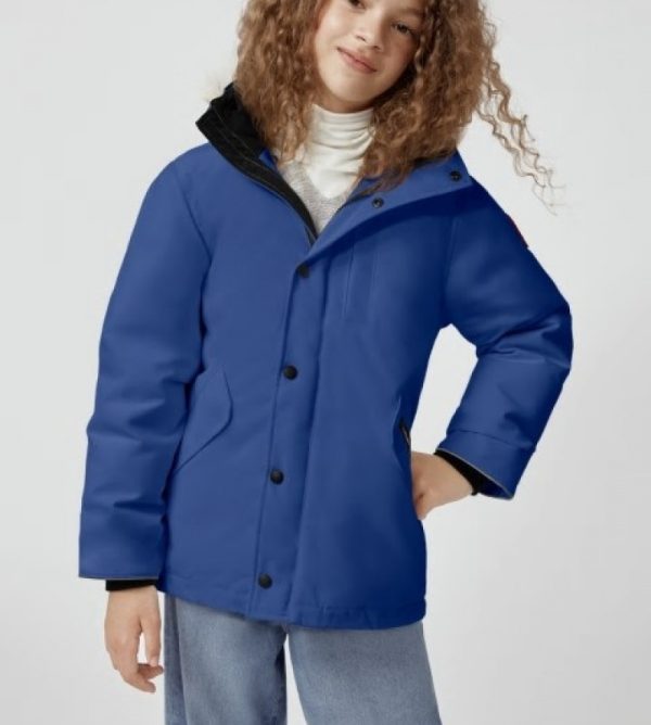 Parka Canada Goose Logan Enfant Bleu