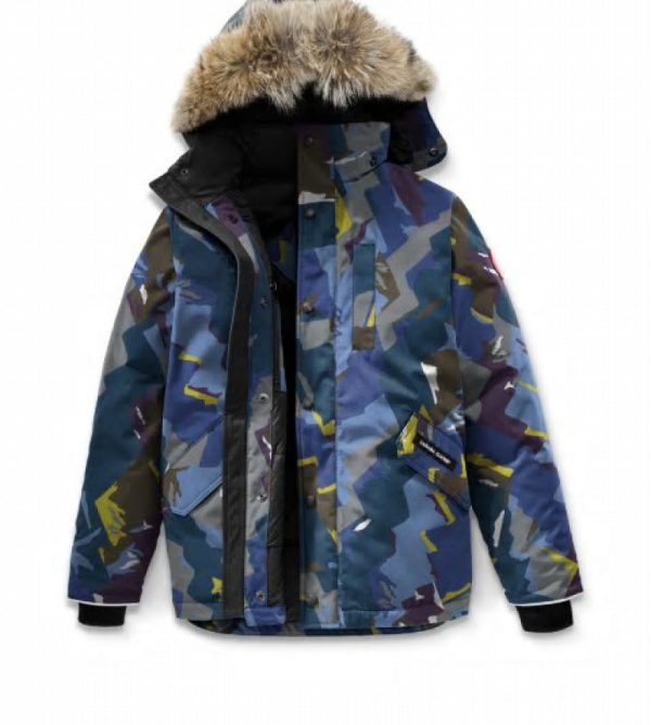 Parka Canada Goose Logan Enfant Bleu