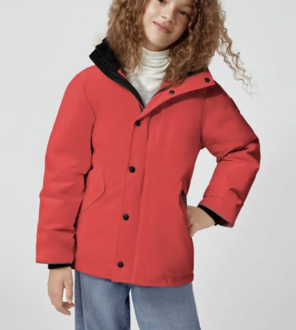 Parka Canada Goose Logan Enfant Rouge