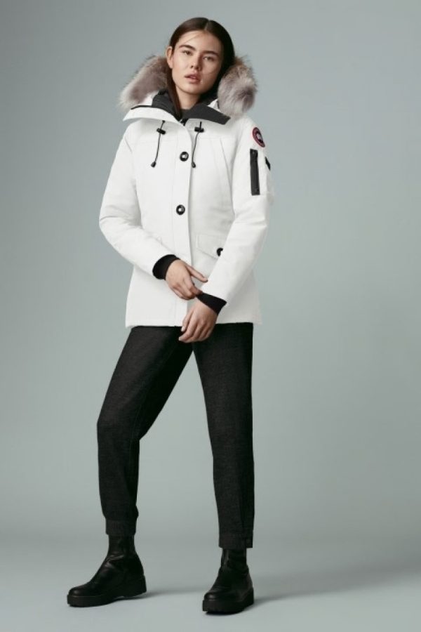 Parka Canada Goose Montebello Femme Blanche