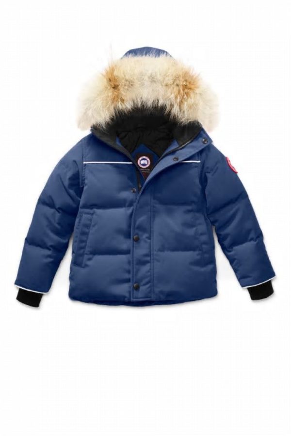 Parka Canada Goose Snowy Owl Enfant Bleu