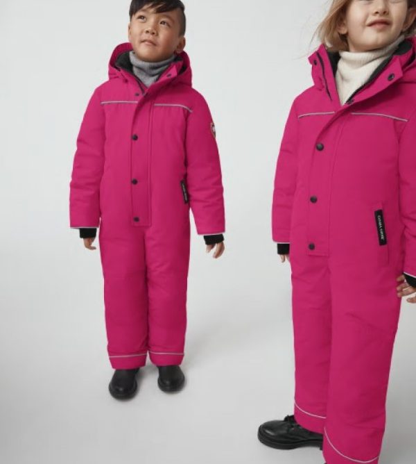 Snowsuit Canada Goose Grizzly Enfant Rose