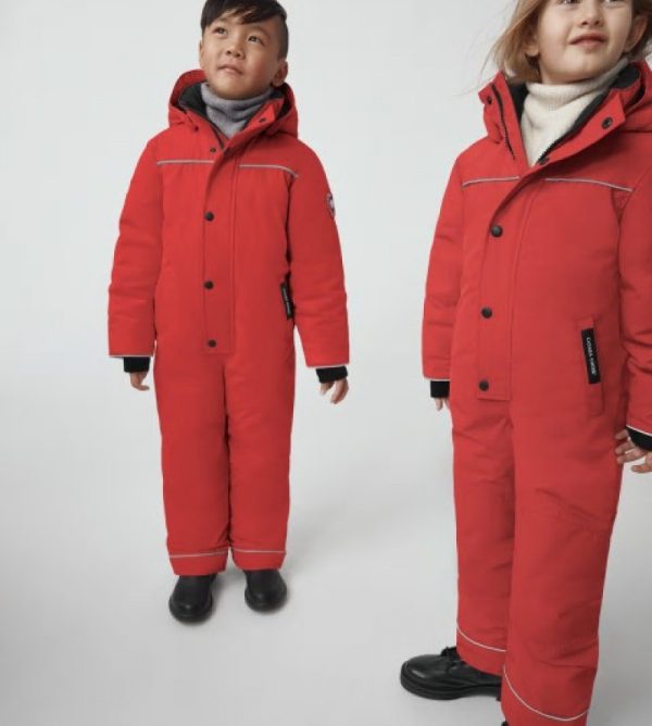 Snowsuit Canada Goose Grizzly Enfant Rouge