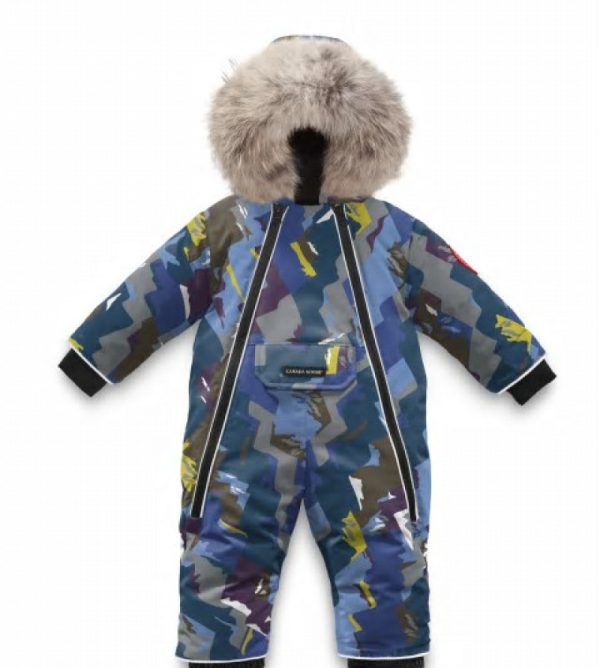 Snowsuit Canada Goose Lamb Enfant Bleu