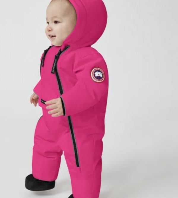 Snowsuit Canada Goose Lamb Enfant Rose