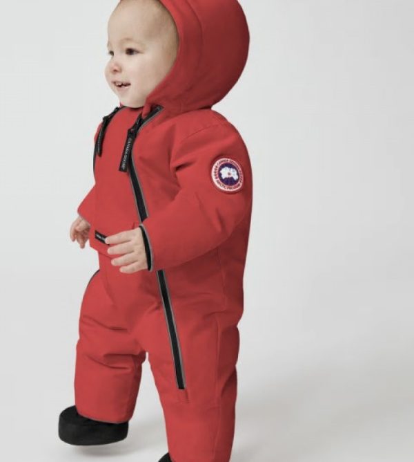 Snowsuit Canada Goose Lamb Enfant Rouge