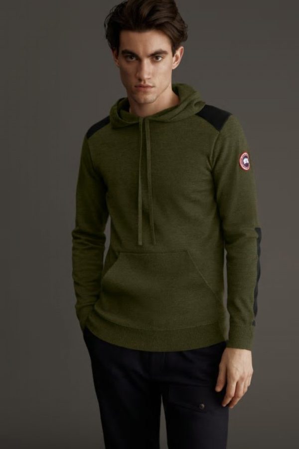 Sweat À Capuche Canada Goose Amherst Homme Vert