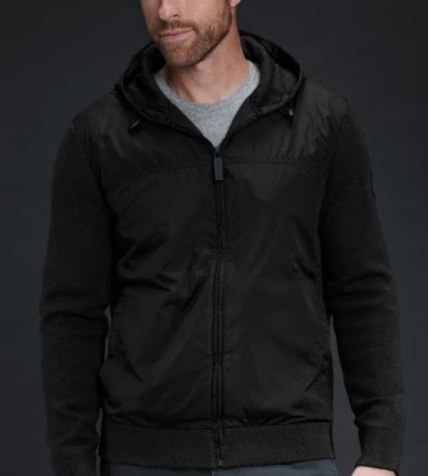 Sweat À Capuche Canada Goose Black Label Homme Noir