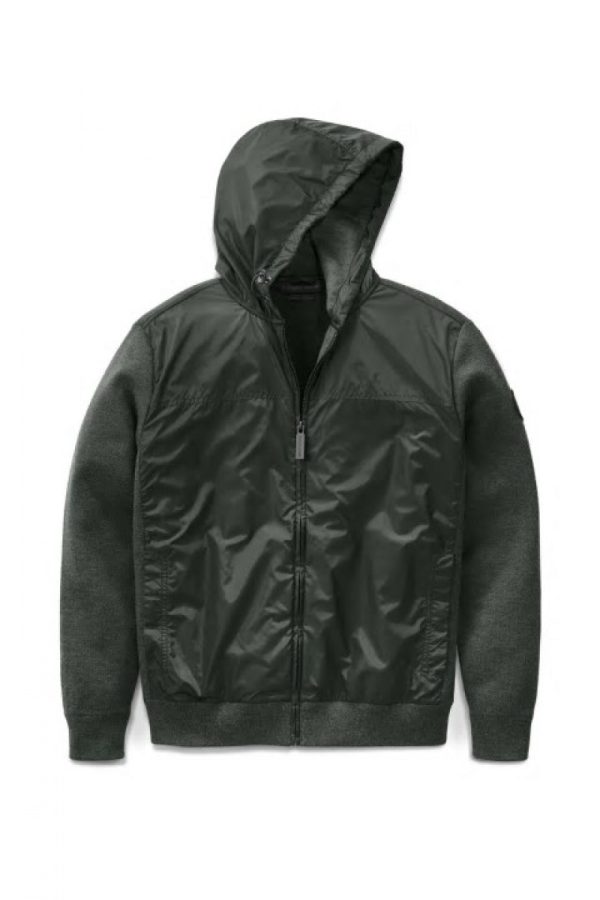 Sweat À Capuche Canada Goose Black Label Homme Vert