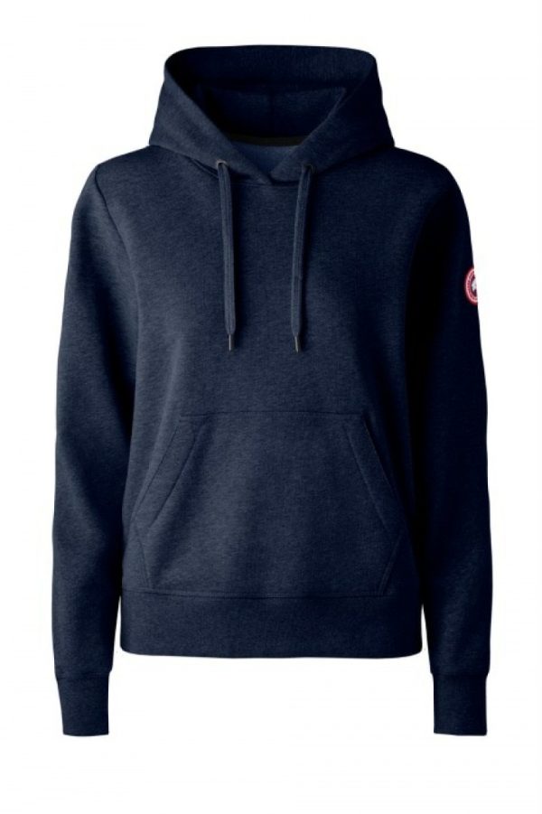 Sweat À Capuche Canada Goose Huron Homme Bleu Marine Foncé