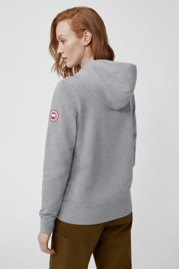 Sweat À Capuche Canada Goose Muskoka Femme Grise