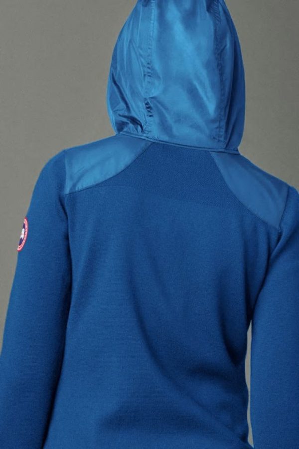 Sweat À Capuche Canada Goose WindBridge Femme Bleu