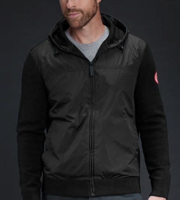 Sweat À Capuche Canada Goose WindBridge Homme Noir