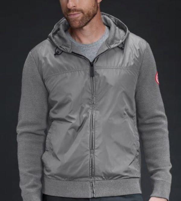 Sweat À Capuche Canada Goose WindBridge Homme Grise