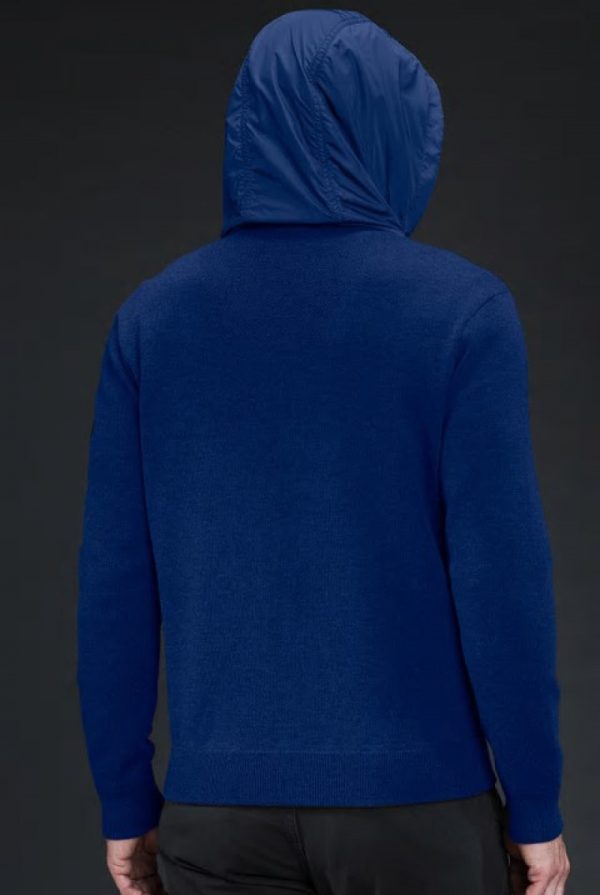 Sweat À Capuche Canada Goose WindBridge Homme Bleu Foncé