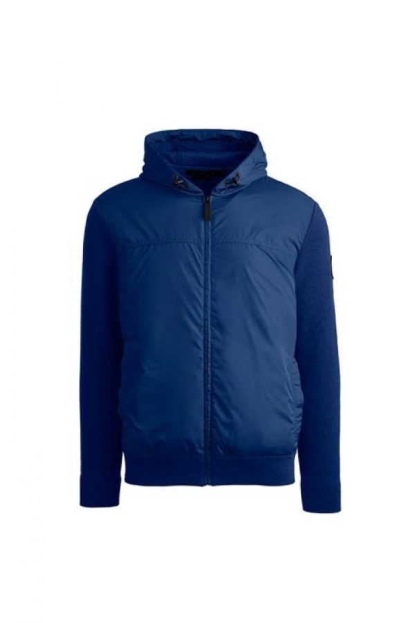 Sweat À Capuche Canada Goose WindBridge Homme Bleu Foncé