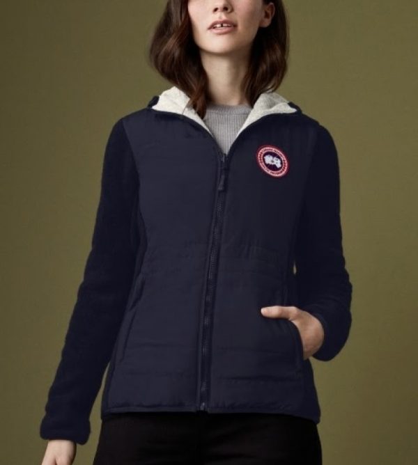 Toison Canada Goose Capilano Reversible Femme Bleu Marine