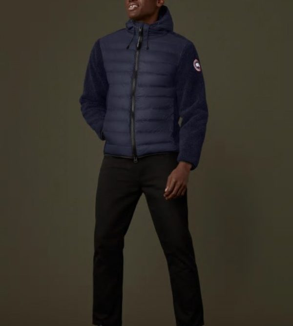 Toison Canada Goose HyBridge Homme Bleu Marine Foncé