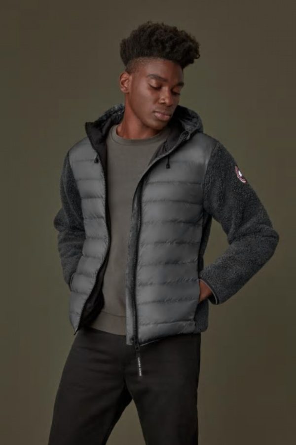 Toison Canada Goose HyBridge Homme Grise