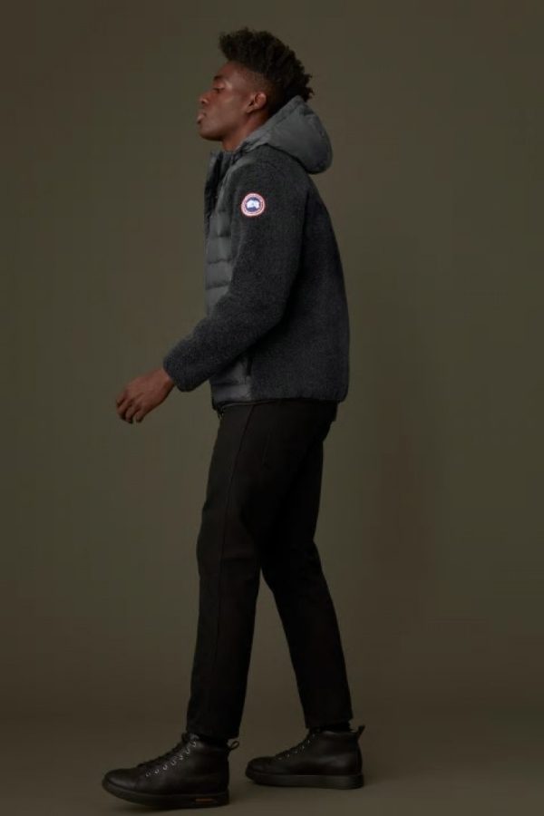 Toison Canada Goose HyBridge Homme Grise