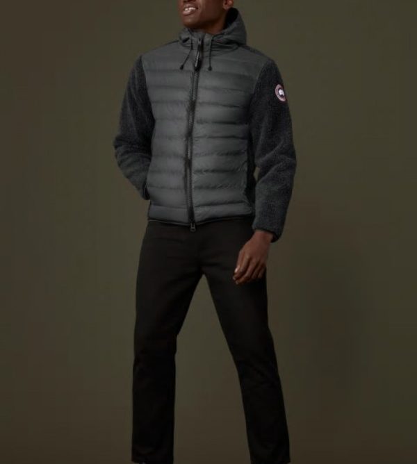 Toison Canada Goose HyBridge Homme Grise