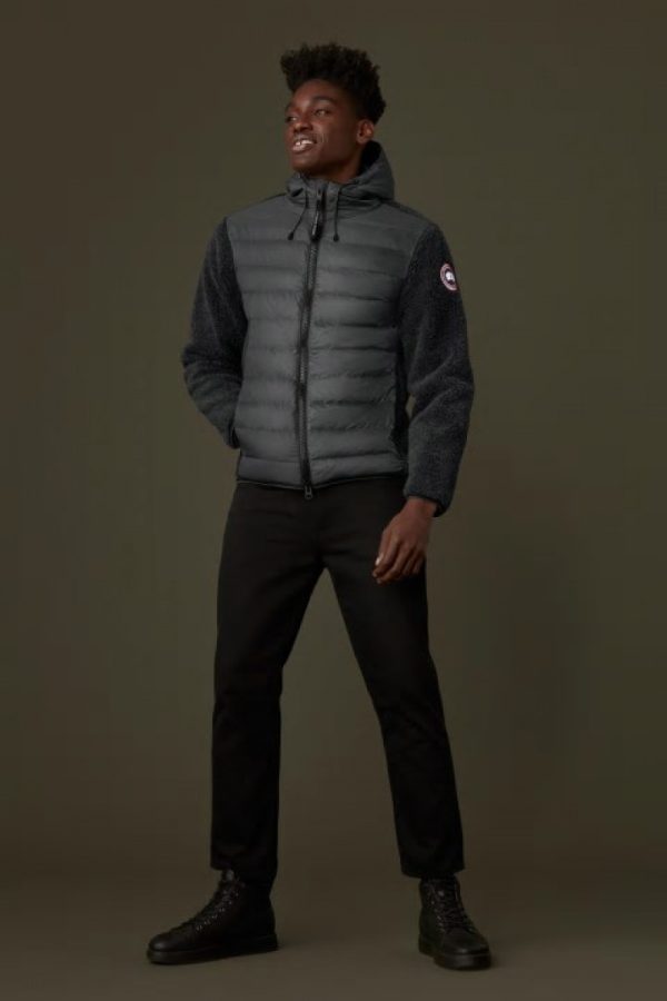 Toison Canada Goose HyBridge Homme Grise