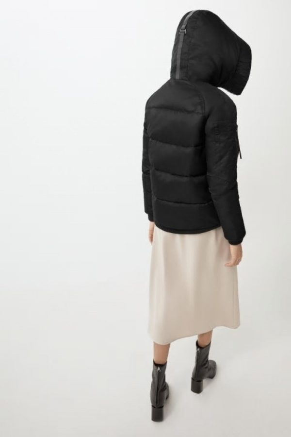 Veste Bombers Canada Goose Black Label Femme Noir