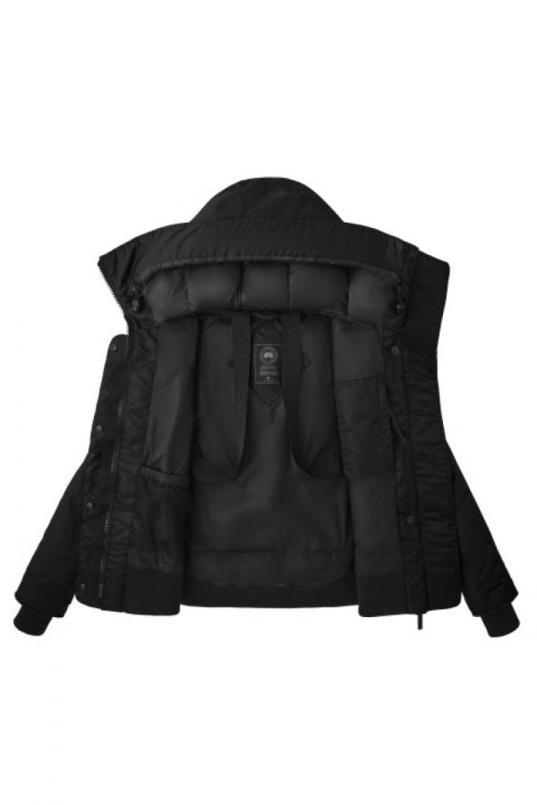 Veste Bombers Canada Goose Black Label Femme Noir