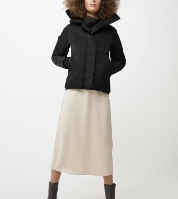 Veste Bombers Canada Goose Black Label Femme Noir