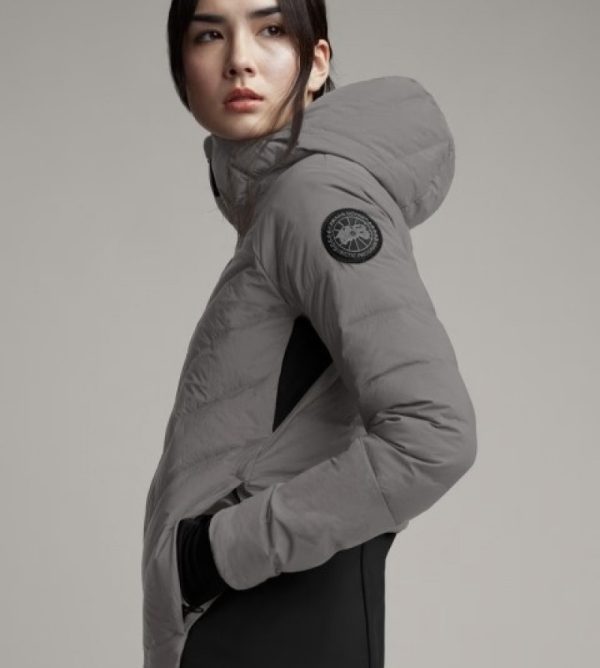 Veste Bombers Canada Goose Black Label Femme Grise