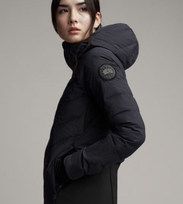 Veste Bombers Canada Goose Black Label Femme Bleu Marine