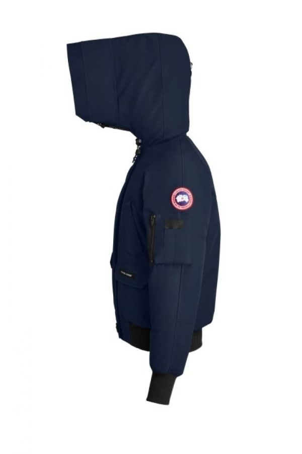 Veste Bombers Canada Goose Chilliwack Femme Bleu Marine Foncé