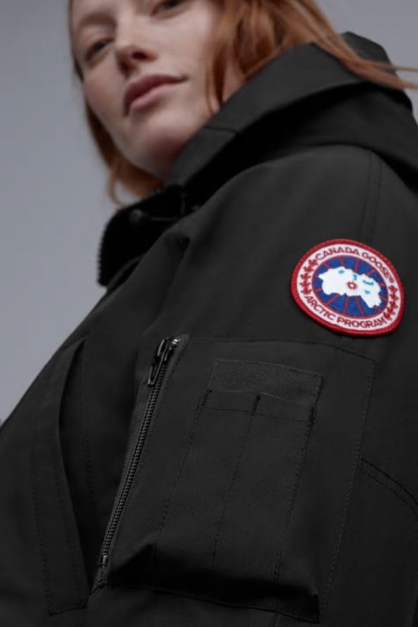 Veste Bombers Canada Goose Chilliwack Femme Noir