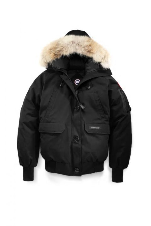 Veste Bombers Canada Goose Chilliwack Femme Noir