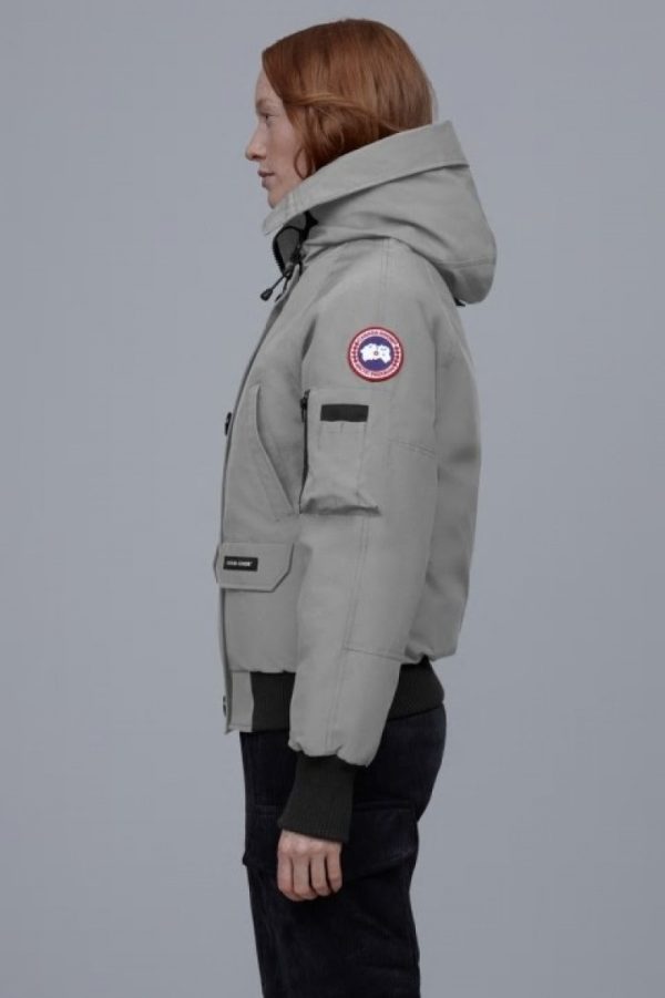 Veste Bombers Canada Goose Chilliwack Femme Grise