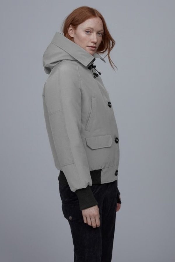 Veste Bombers Canada Goose Chilliwack Femme Grise