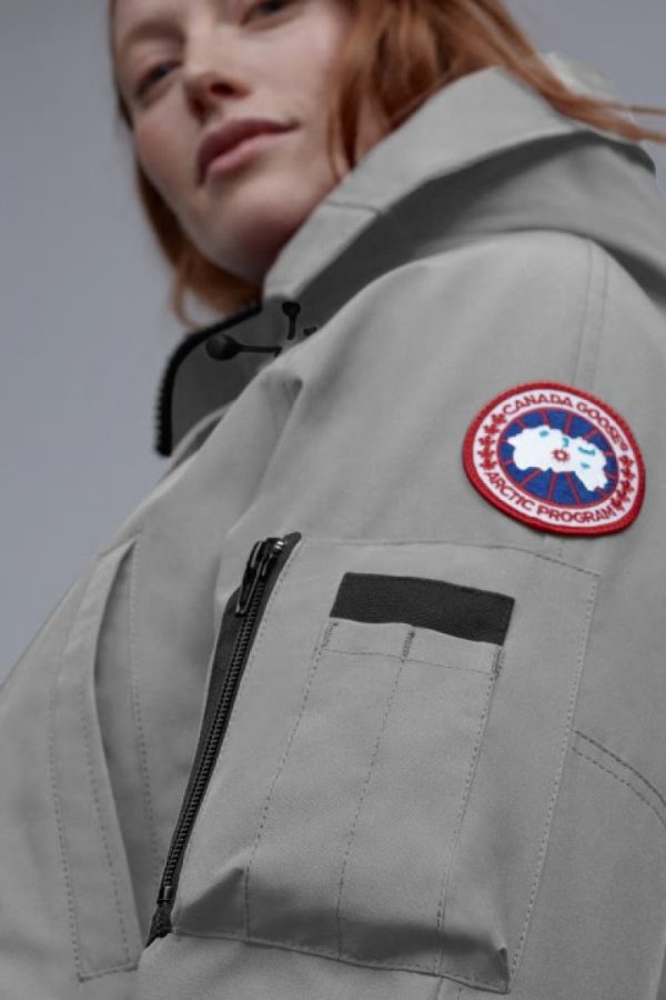 Veste Bombers Canada Goose Chilliwack Femme Grise