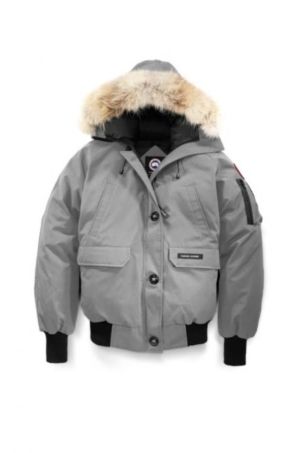 Veste Bombers Canada Goose Chilliwack Femme Grise