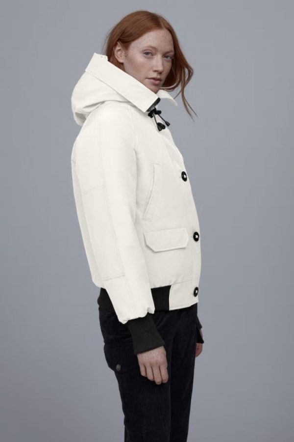 Veste Bombers Canada Goose Chilliwack Femme Blanche