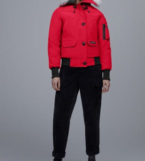 Veste Bombers Canada Goose Chilliwack Femme Rouge