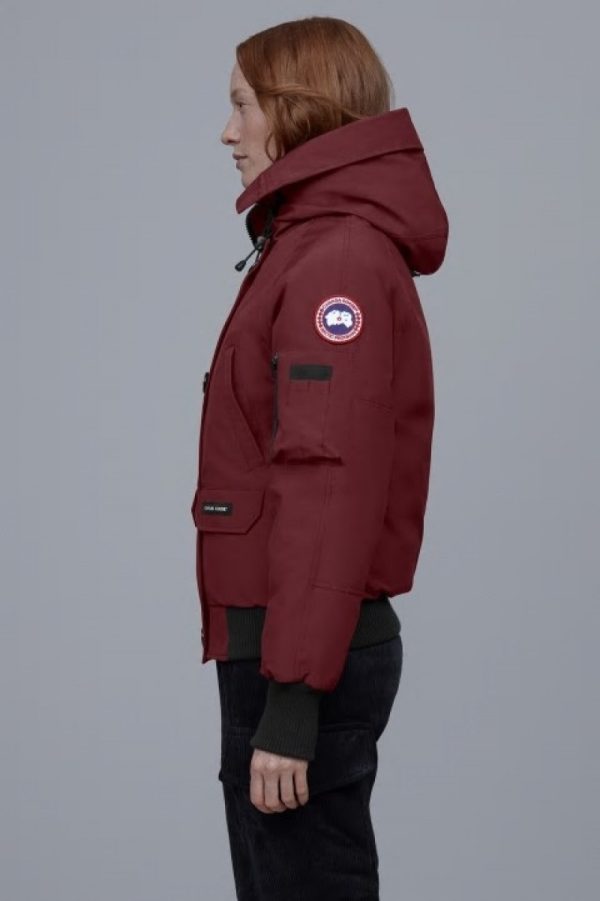 Veste Bombers Canada Goose Chilliwack Femme Rouge