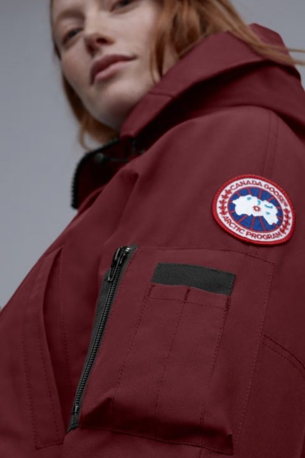 Veste Bombers Canada Goose Chilliwack Femme Rouge