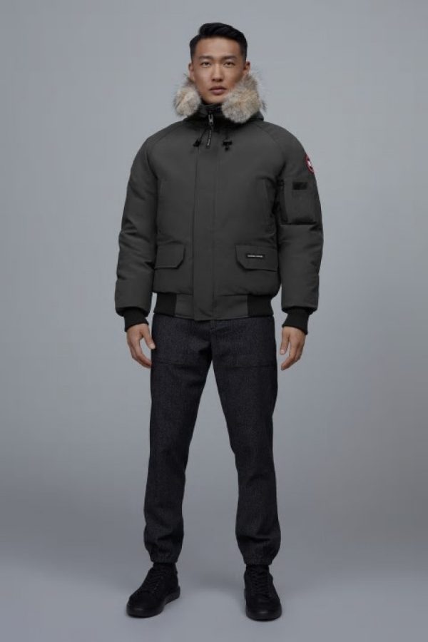 Veste Bombers Canada Goose Chilliwack Homme Grise