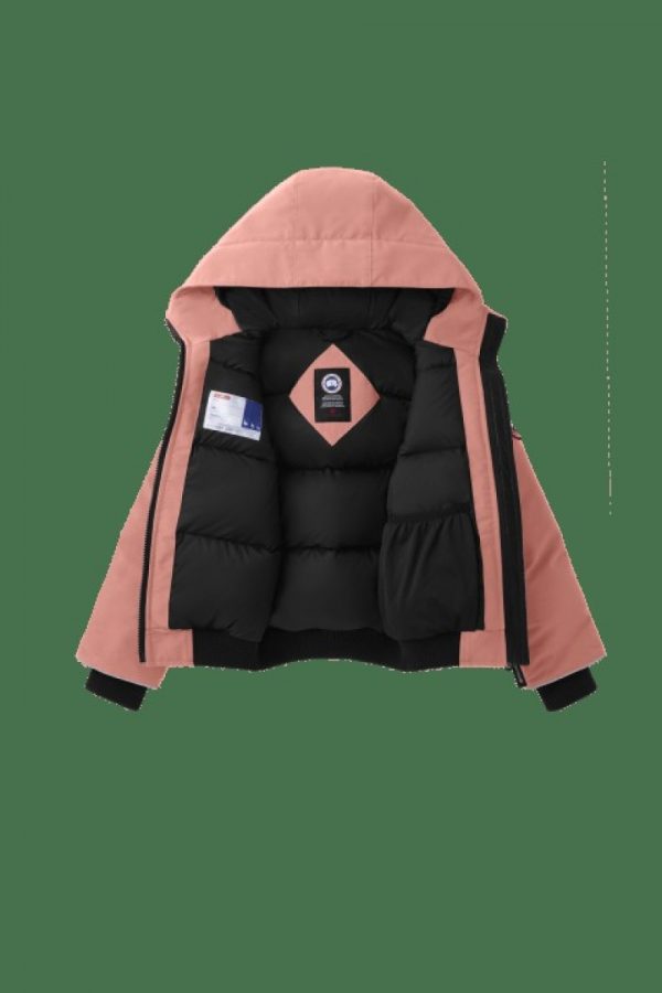 Veste Bombers Canada Goose Grizzly Enfant Rose