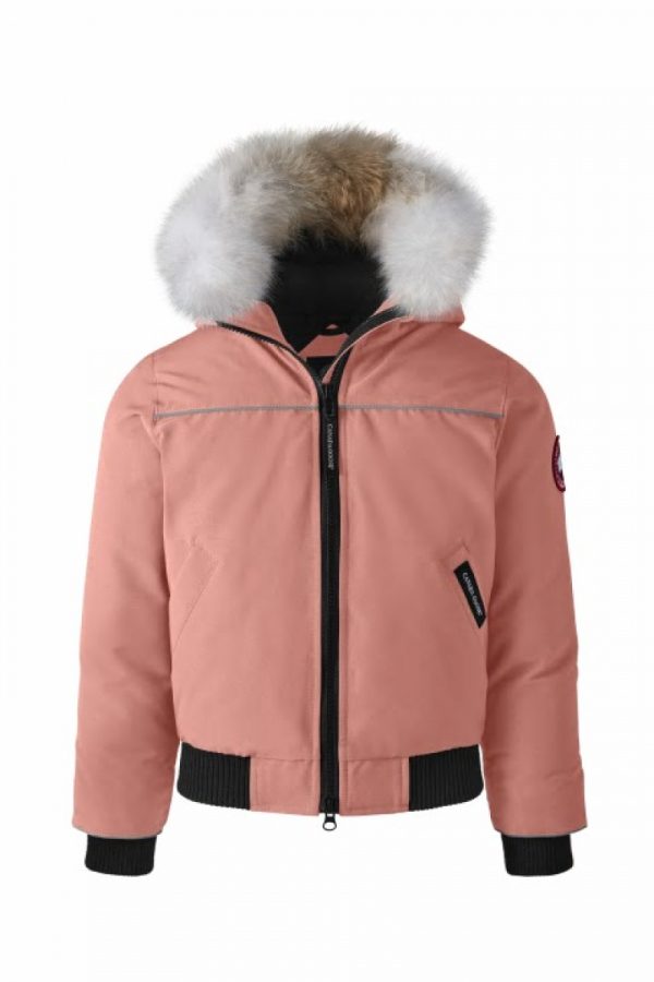 Veste Bombers Canada Goose Grizzly Enfant Rose